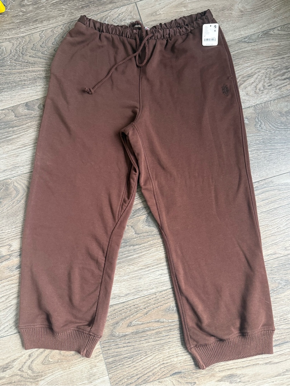 87. Free People Movement Kyoto Joggers Cocoa Brown Size Small NWT